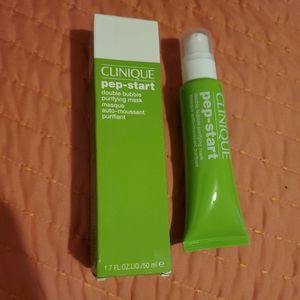 Clinique Pep-Start Double Bubble Purifying Mask 1.7 FL oz (NIB)